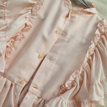 Load image into Gallery viewer, Vintage Martha's Miniatures Pink Ruffled Maxi Dress 5t