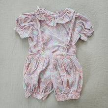 Load image into Gallery viewer, Vintage Floral 2-Piece Shirt/Shorts Set 12-18 months
