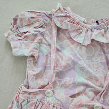 Load image into Gallery viewer, Vintage Floral 2-Piece Shirt/Shorts Set 12-18 months