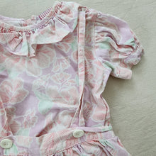 Load image into Gallery viewer, Vintage Floral 2-Piece Shirt/Shorts Set 12-18 months