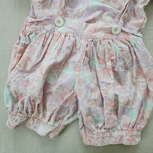 Load image into Gallery viewer, Vintage Floral 2-Piece Shirt/Shorts Set 12-18 months