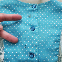 Load image into Gallery viewer, Vintage Lace Back Dotted Maxi Dress kids 6/8