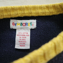 Load image into Gallery viewer, Vintage Gymboree Flag Knit Sweater 4t