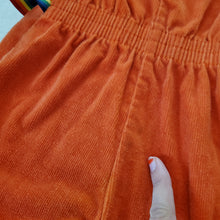 Load image into Gallery viewer, Vintage Healthtex Orange/Rainbow Pantsuit 4t