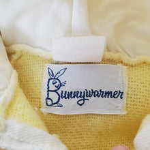Load image into Gallery viewer, Vintage Yellow Fuzzy Hooded PJs 12-18 months
