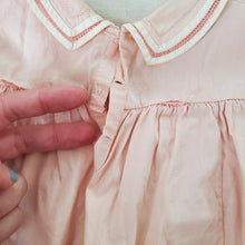 Load image into Gallery viewer, Vintage 50s/60s Smocked Pink Dress 2t *flaw