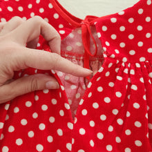 Load image into Gallery viewer, Vintage 70s Polka Dot Flowy Top 4t/5t *flaw
