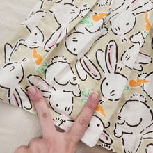 Load image into Gallery viewer, Vintage Bunny + Carrots Dress kids 6 *flaw