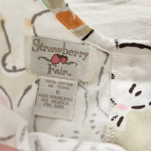 Load image into Gallery viewer, Vintage Bunny + Carrots Dress kids 6 *flaw