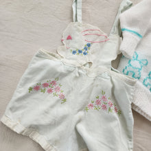 Load image into Gallery viewer, Vintage Bunny Romper & Sweater Bundle 3-9 months