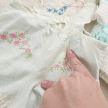 Load image into Gallery viewer, Vintage Bunny Romper & Sweater Bundle 3-9 months