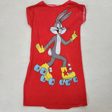 Load image into Gallery viewer, Vintage Bugs Bunny Skating Sleep Dress kids 6/8