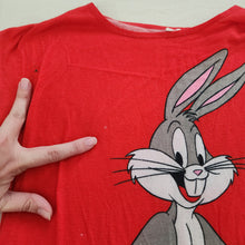 Load image into Gallery viewer, Vintage Bugs Bunny Skating Sleep Dress kids 6/8