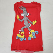 Load image into Gallery viewer, Vintage Bugs Bunny Skating Sleep Dress kids 6/8