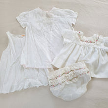 Load image into Gallery viewer, Vintage White Dresses Bundle 3-6 months