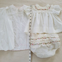 Load image into Gallery viewer, Vintage White Dresses Bundle 3-6 months