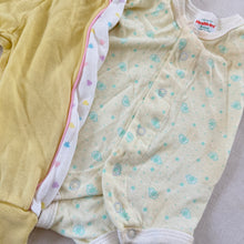 Load image into Gallery viewer, Vintage Yellow Bird Romper + Pants Bundle 3-6 months