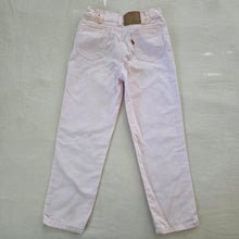 Load image into Gallery viewer, Vintage Levi's Cotton Candy Pink Jeans Orange Tab kids 6x