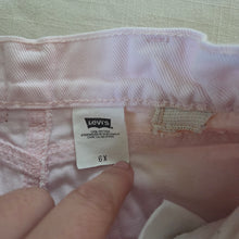 Load image into Gallery viewer, Vintage Levi's Cotton Candy Pink Jeans Orange Tab kids 6x