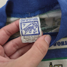 Load image into Gallery viewer, Vintage Construction Trucks Striped Tee 5t