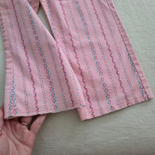 Load image into Gallery viewer, Vintage Pink Striped/Pattern Pants 4t *flaw