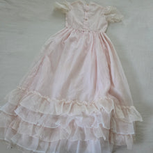 Load image into Gallery viewer, Vintage Pink Sheer Maxi Dress kids 6
