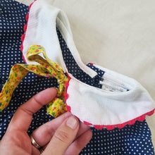 Load image into Gallery viewer, Vintage School Themed Long Sleeve Dress 4t