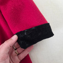 Load image into Gallery viewer, Vintage Rothschild Red/Black Coat 3t *flaws
