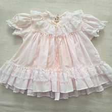 Load image into Gallery viewer, Vintage Bryan Pink Frilly Dress 6-12 months