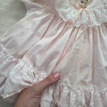 Load image into Gallery viewer, Vintage Bryan Pink Frilly Dress 6-12 months
