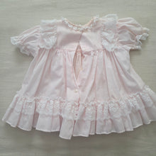 Load image into Gallery viewer, Vintage Bryan Pink Frilly Dress 6-12 months