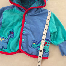 Load image into Gallery viewer, Vintage Gymboree Dinosaur Color Block Sweater 3-6 months