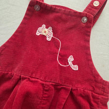 Load image into Gallery viewer, Vintage Telephone Overalls 3-6 months
