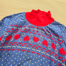 Load image into Gallery viewer, Vintage Heart Pattern Long Sleeve kids 10