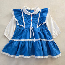 Load image into Gallery viewer, Vintage Sears Blue Long Sleeve Dress 2t