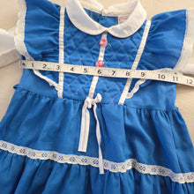 Load image into Gallery viewer, Vintage Sears Blue Long Sleeve Dress 2t