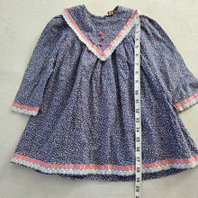 Load image into Gallery viewer, Vintage Small Floral Long Sleeve Dress 2t/3t