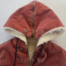 Load image into Gallery viewer, Vintage Rust Hooded Jacket 2t *broken zipper