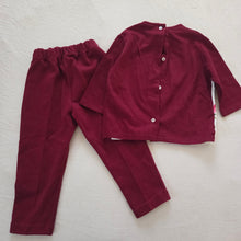 Load image into Gallery viewer, Vintage 60s 2-Piece Flower Cotton Set 2t