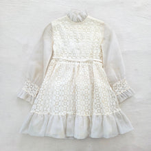 Load image into Gallery viewer, Vintage Growing Girl Semi-Sheer Dress kids 8