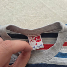 Load image into Gallery viewer, 80s Vintage Van Dell Striped Tee 3t *flaw
