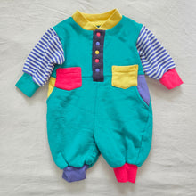 Load image into Gallery viewer, 90s Vintage Color Block Bodysuit 0-3 months