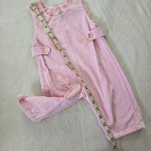 Load image into Gallery viewer, 70s Vintage Pink Cord Pantsuit 6-9 months