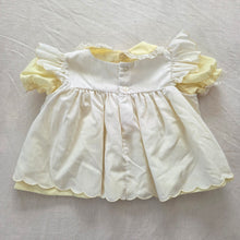 Load image into Gallery viewer, 80s Vintage Windmill Yellow Short Dress 3-6 months