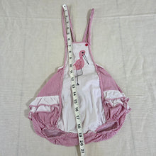 Load image into Gallery viewer, Vintage 50s/60s Crane Ruffle Bum Sunsuit 12 months