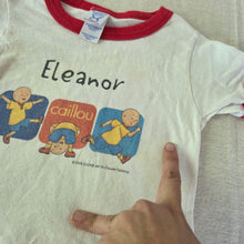 Load image into Gallery viewer, Y2k Caillou Eleanor Ringer Tee 12-18 months