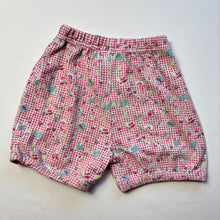 Load image into Gallery viewer, Vintage Butterfly Pink Grid Shorts 2t