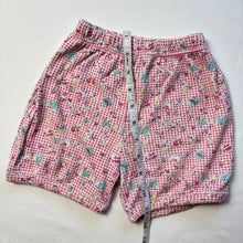 Load image into Gallery viewer, Vintage Butterfly Pink Grid Shorts 2t