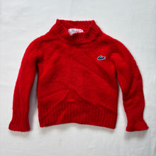 Load image into Gallery viewer, Vintage Izod Lacoste Red Sweater 12 m *flaws