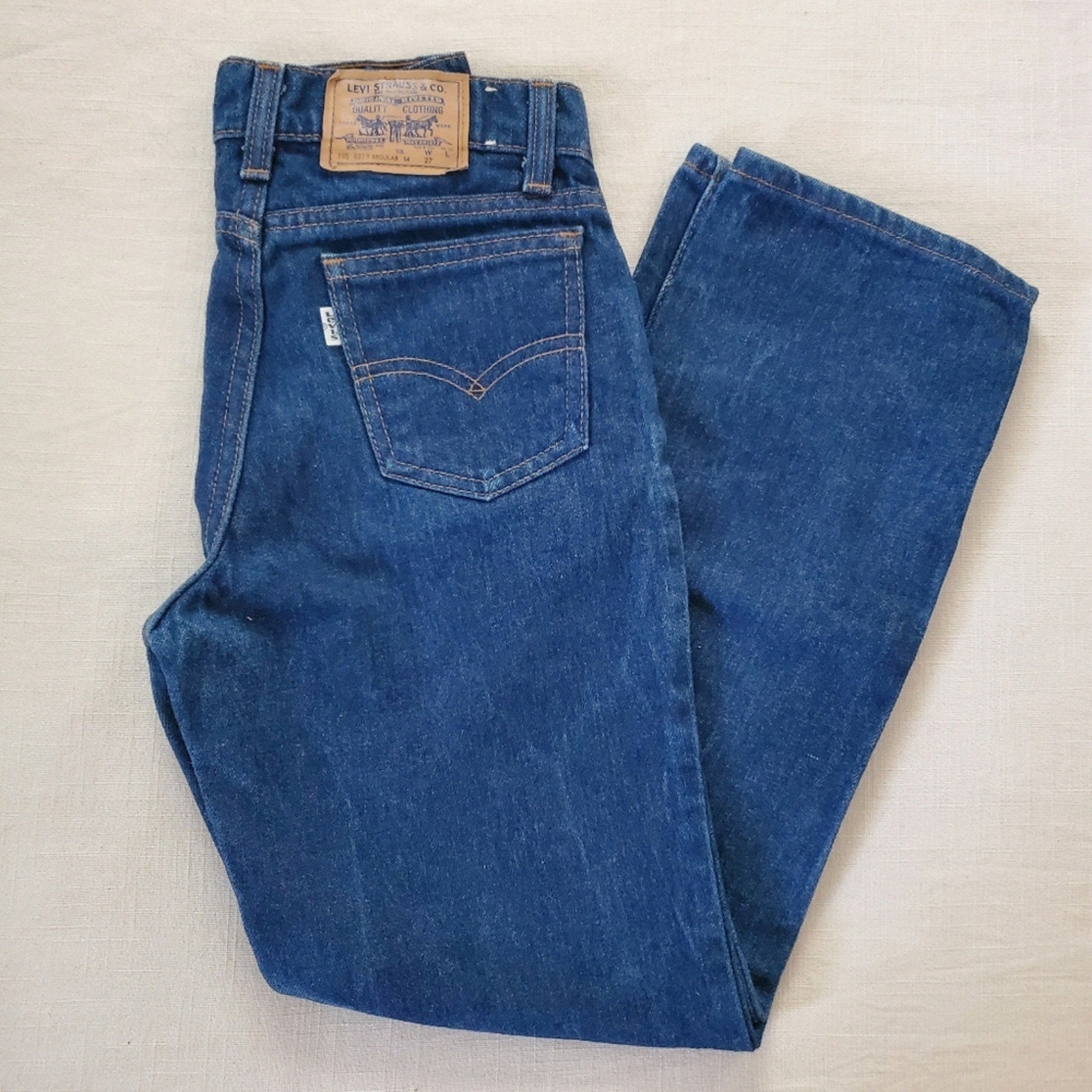 Kids vintage Levi’s denim hot jeans